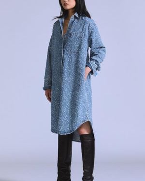 Levi's Denim Shirt Dress - Azul