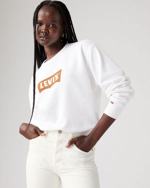 Black levi's sweatshirt womens online