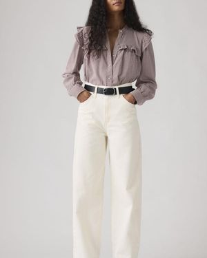 Levi's Cinch Baggy Jeans - Blanco
