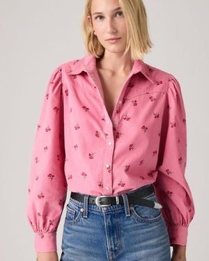 Levi's Juna Western Shirt - Rojo