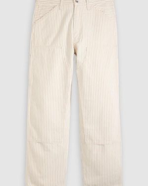 Levi's 568 Loose Straight Double Knee Lightweight Carpenter Trousers - Natural