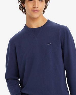 Levi's Leichter Housemark Pullover - Blau