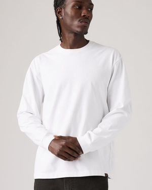 Levi's Long Sleeve Workwear Tee - White