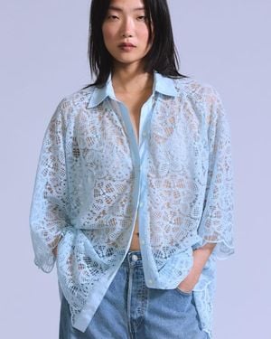 Levi's Lace Woven Shirt - Blauw