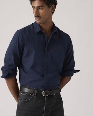 Levi's Classic Pocket Standard Fit Shirt - Blue