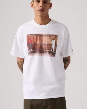 Levi's Band Tee - Blanco