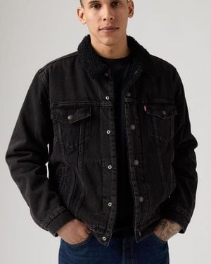 Levi's Type Iii Sherpa Trucker Jacket - Black