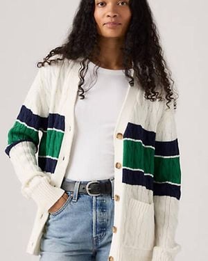 Levi's Boyfriend Cardigan Mit Tasche - Mehrfarbig