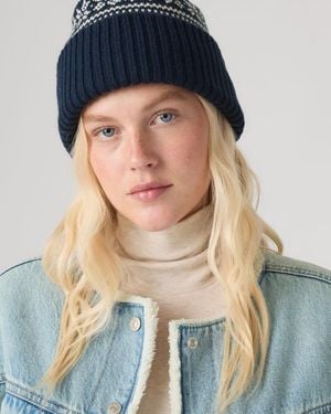 Levi's Nordic Beanie - Blauw