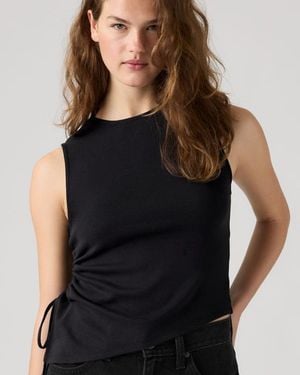 Levi's Alila Asymmetrical Sleeveless Top - Black