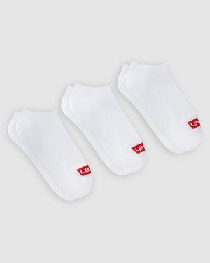 Levi's Low Cut Batwing Logo Recycled Cotton Socks 3 Pack - Brown