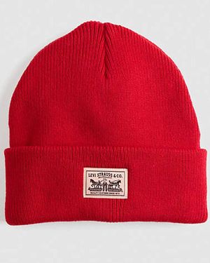 Levi's Backpatch Beanie - Rood