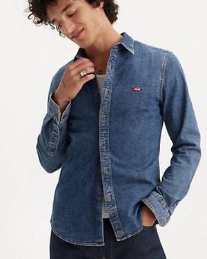 Levi's Battery Housemark Slim Fit Shirt - Blue
