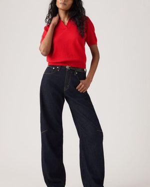 Levi's Cinch Barrel Lightweight Jeans - Rood