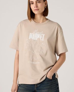 Levi's Camiseta Graphic Tabor - Neutro