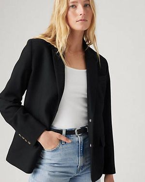 Levi's Amber Klassischer Blazer - Schwarz