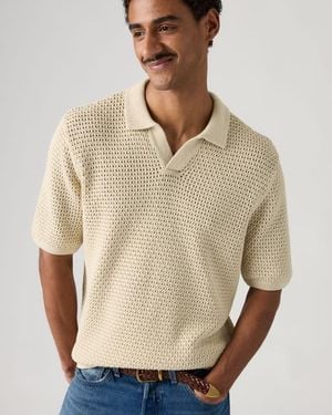 Levi's Dillon Open Collar Polo - Neutro