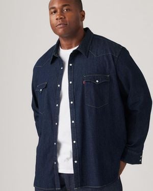 Levi's Classic Western Shirt (Big) - Blue