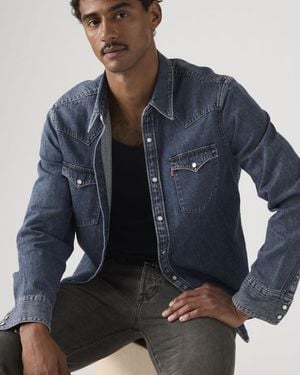 Levi's Barstow Standard Fit Western Shirt - Blue