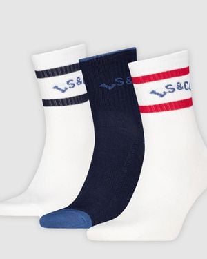 Levi's Short Cut Sportsocken - Blau