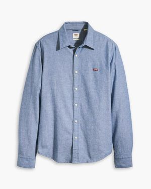 Levi's Battery Housemark Slim Fit Shirt - Blue