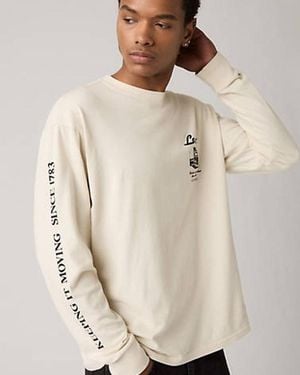 Levi's Graphic Long Sleeve Tee - Natural