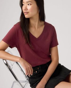 Levi's Favorite V Neck Tee - Red