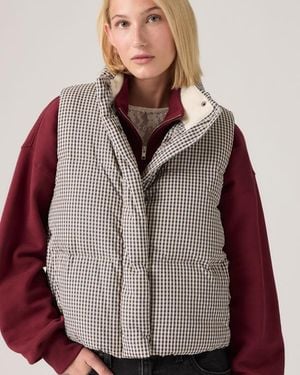 Levi's Tate Bubble Vest - Braun