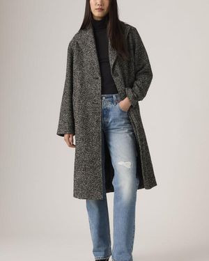 Levi's Abrigo De Lana Tessa - Negro