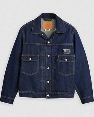 Levi's X Oasis Type Ii Trucker Jacket - Blue
