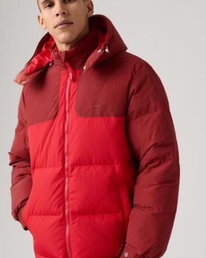 Levi's Giacca Imbottita Corta Rockridge - Rosso