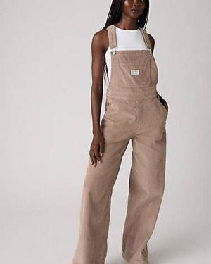 Levi's Xl Corduroy Overalls - Natural