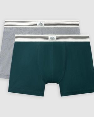 Levi's Patch Boxer Brief 2 Pack - Green