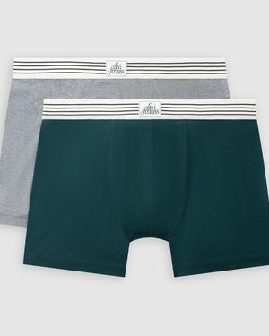 Levi's Patch Boxer Brief 2 Pack - Verde