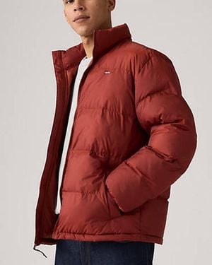 Levi's Chaqueta Piedmont Short Puffer - Rojo