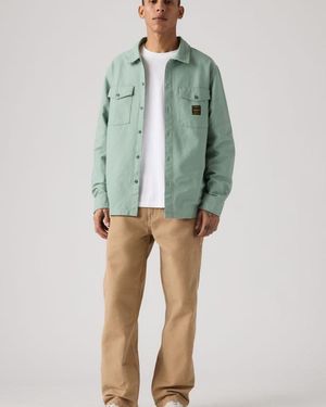 Levi's 568 Loose Straight Carpenter Trousers - Green