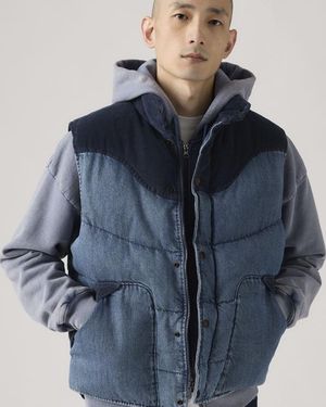 Levi's Chaleco Wild West - Azul