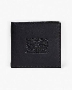 Levi's Vintage Two Horse Bifold Coin Wallet - Black