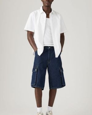 Levi's 478 Baggy Cargo Shorts - Blue