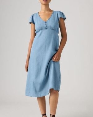 Levi's Lilith Lightweight Midi Dress - Blue
