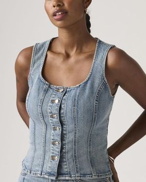 Levi's Sculpted Top - Blue