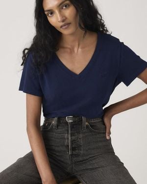 Levi's Favorite Cotton V Neck Tee - Blue