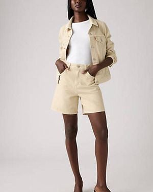 Levi's High Baggy Shorts - Natural