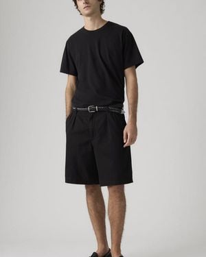 Levi's Baggy Pleated Shorts - Black