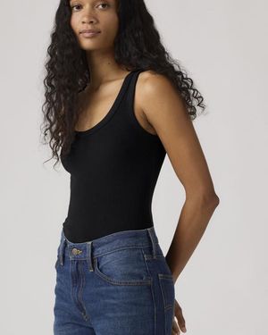 Levi's Hayes Ribbed Tank Top - Blue