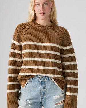 Levi's Frida Wool Crewneck Sweater - Braun