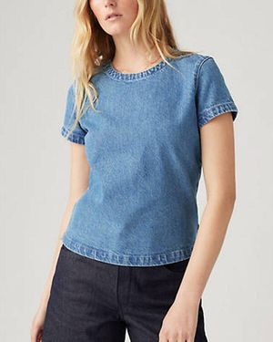 Levi's T Shirt Wellthread Bud - Blu