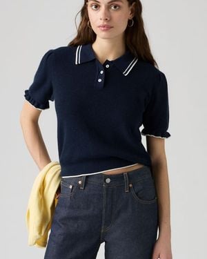 Levi's Supersoft Summer Short Sleeve Polo - Blue