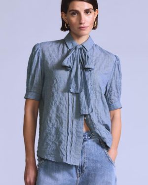 Levi's Short Sleeve Weekend Shirt - Blue