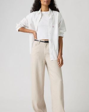 Levi's Cinch Wide Leg Lightweight Jeans - Natural